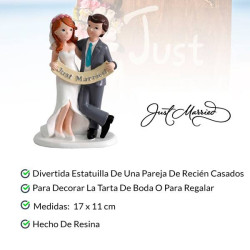 FIGURA PASTÍS JUST MARRIED
