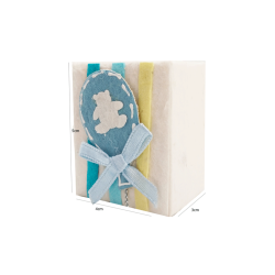 2X1 SET 33 CAJITAS Y BOLSITAS BABY AZUL