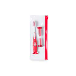 TOOTHBRUSH AND HOURGLASS SET IN CASE