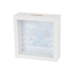 TIRELIRE EN BOIS ÉLÉPHANT