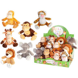 JUNGLE ANIMALS TEDDY 19 CM