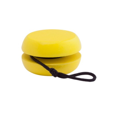 YOYO DE MADERA AMARILLO