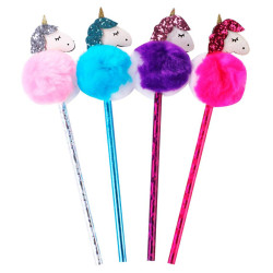 UNICORN POMPOM PENCIL