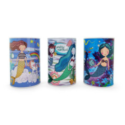 MERMAID METAL PIGGY BOX
