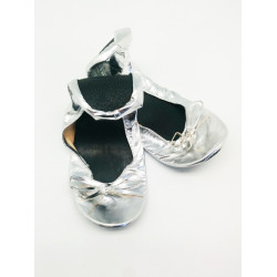 HOCHZEITS-TÄNZERIN SILBERNE GESCHENKTASCHE