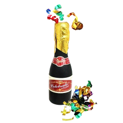 CÂNON ESPIRAL EM FORMA DE GARRAFA DE CHAMPANHE