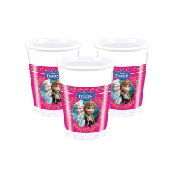 PACK DE 9 VASOS DE PLASTICO FROZEN