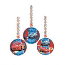 PACK DE 3 ACESSÓRIOS PARA PENDURAR CARROS DISNEY