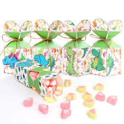 LOT DE 12 BOSSES CARTRÓ FESTA DINOSAURES