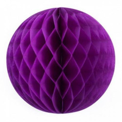 POMPOMS NEST 20CM PURPLE