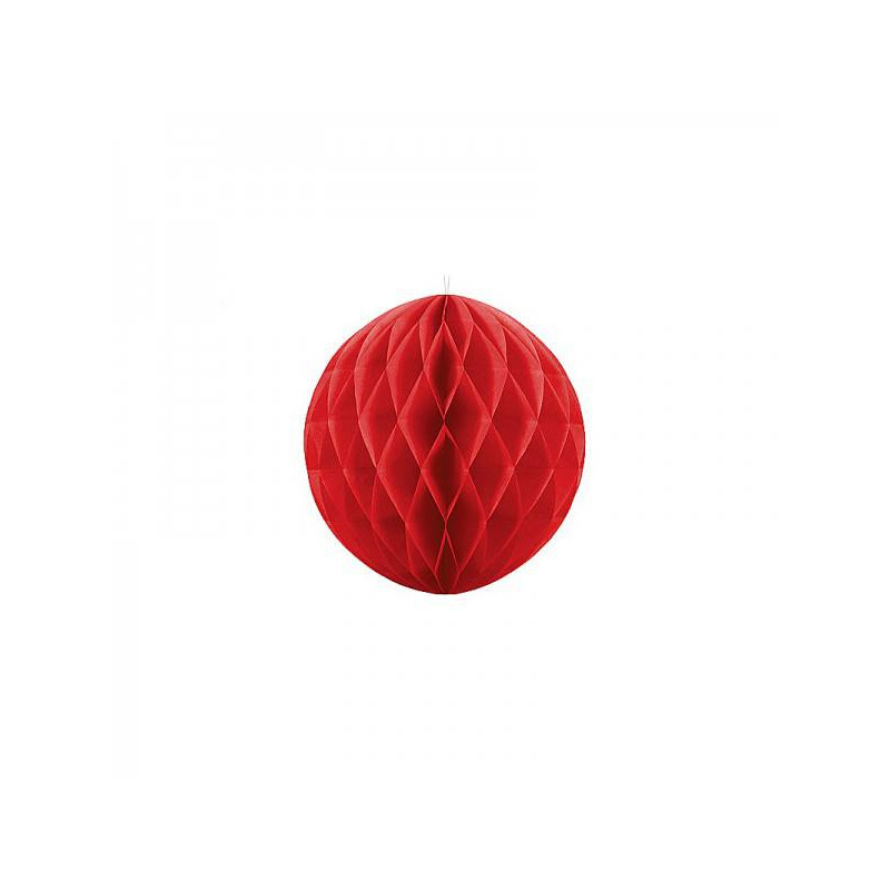 POMPOMS NEST 20CM RED