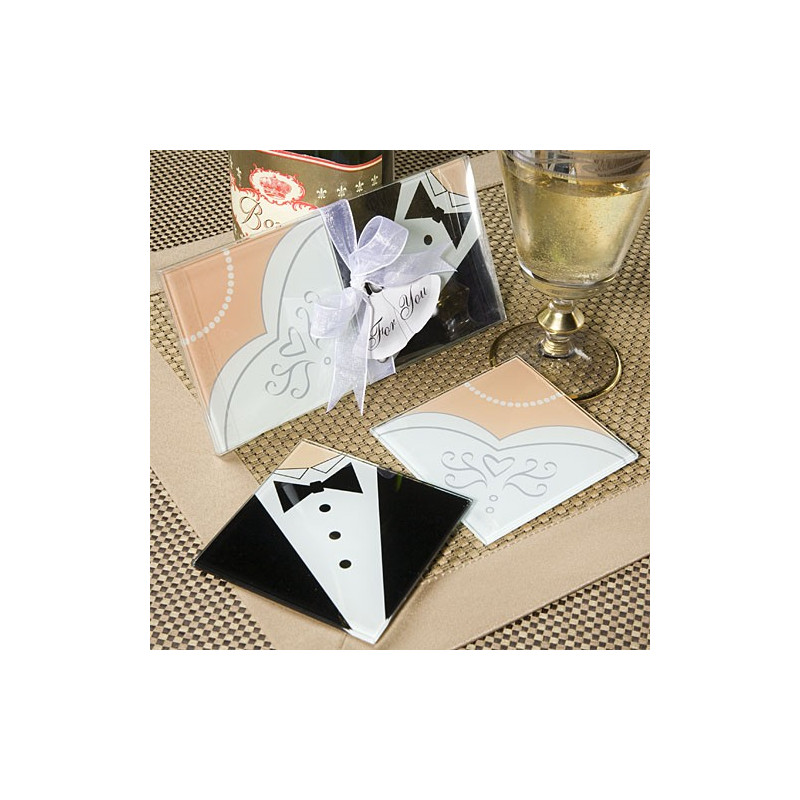 SET 2 POSAVASOS VIDRE NUVIS