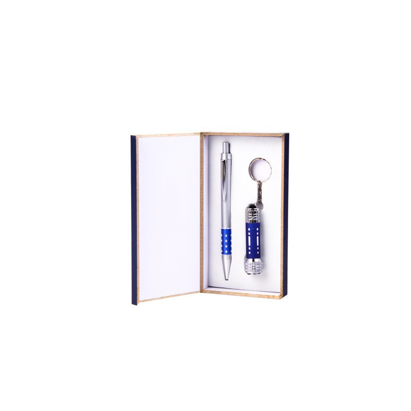 PEN KEYCHAIN TORCH SET IN BOX