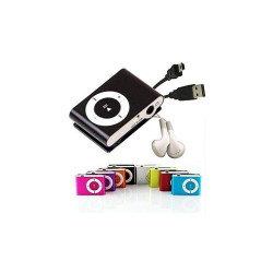 MP3 PLAYER CLIP AURICULARES CABLE USB EN CAJA