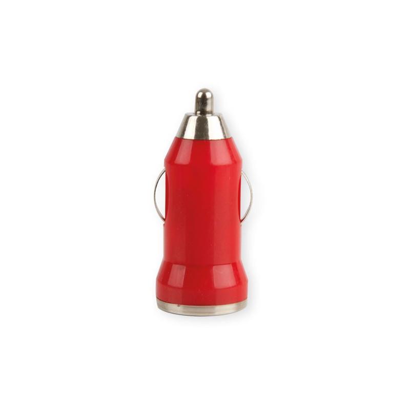 RED USB CAR CHARGER