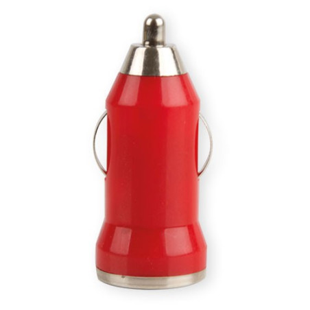 RED USB CAR CHARGER