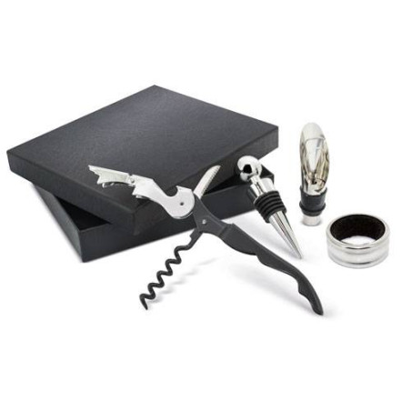 SET VINO ELEGANCE 4 PEZZI