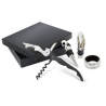 SET VINO ELEGANCE 4 PEZZI