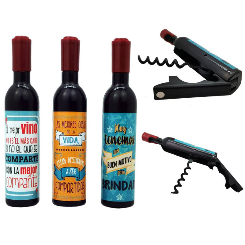 CORKSCREW MAGNETIC PHRASES OPENER