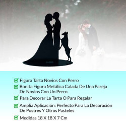 DOG METALLIC PASTEL FIGURE