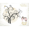 CANVAS TREES OF FOOTPRINTS FOR WEDDINGS