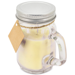 JAR CANDLE WITH METAL LID