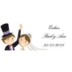 PACK DE 30 CARTÕES DE DETALHES DE CASAMENTO PRÉ-CORTEADOS