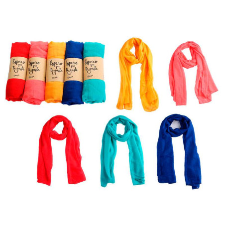 ECHARPE AVEC PRESENTATION KRAFT ASSORTIE