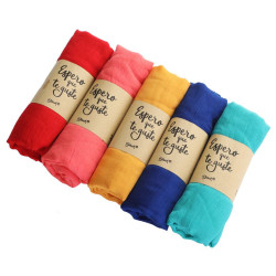 SCARF WITH ASSORTED KRAFT PRESENTATION