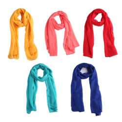SCARF WITH ASSORTED KRAFT PRESENTATION