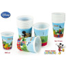 PACKUNG MIT 10 MICKEY-GLÄSERN 200 ML