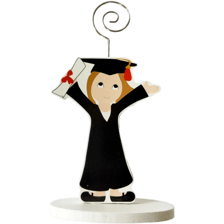 PINÇA PORTAFOTS FUSTA GRADUACIÓ