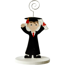 PINÇA PORTAFOTS FUSTA GRADUACIÓ