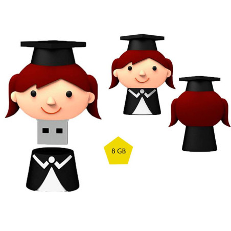 MEMÒRIA USB GRADUACIÓ NINA BIRRET 8GB
