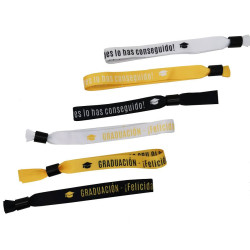 UNISEX-ABSCHLUSSSTOFFARMBAND