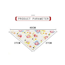 BABERO PANUELO BEBE TRIANGULAR