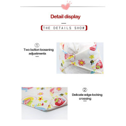 LENÇO DE BEBÊ TRIANGULAR