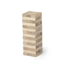 PUZZLE DI BLOCCHI DI LEGNO IN SACCHETTO DI COTONE