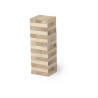 PUZZLE DI BLOCCHI DI LEGNO IN SACCHETTO DI COTONE