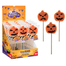 ESPOSITORE 18 LECCA LECCA AL CIOCCOLATO ALLA ZUCCA DI HALLOWEE