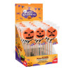 DISPLAY 18 HALLOWEE PUMPKIN CHOCOLATE LOLLIPOPS