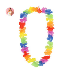 PACK DE 10 COLLARES HAWAIANO DE FLORES